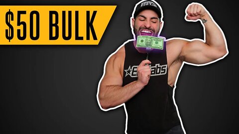 $50 Full Week of BULKING (Easy Meal Prep On A Budget!!)