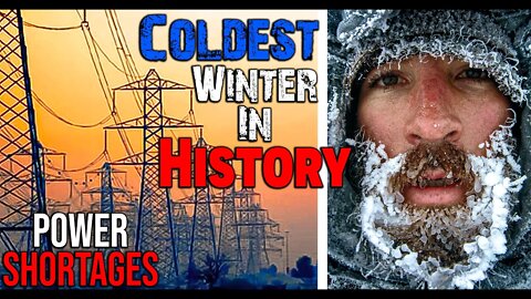 (COLDEST!) Winter In History🥶! • YOU Better Be (PREPARED!) • Power shortages • NET ZERO!