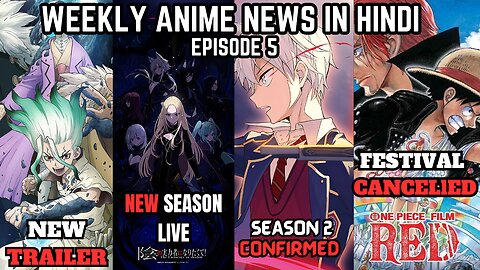 Weekly Anime News Hindi Episode 5 | WAN 5