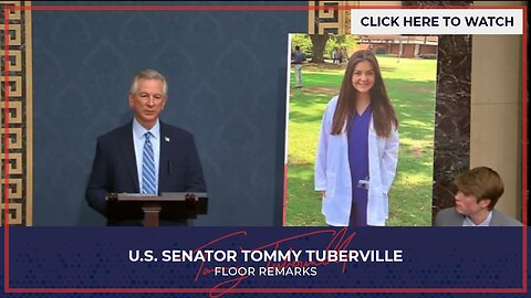 Coach Tuberville Speaks on Senate Floor to Honor Border Crisis Victims