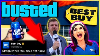 WOKE Best Buy Goes FULL BUD LIGHT! James O'Keefe EXPOSES Anti-White HATRED & Religious BIGOTRY!