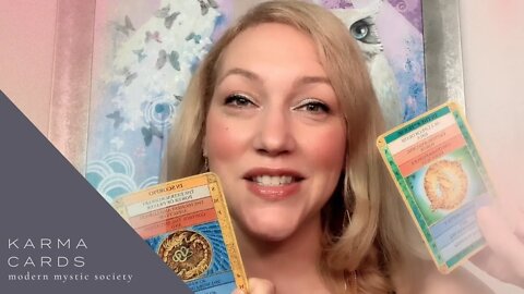 Karma Cards: AT PEACE WITH YOUR CHALLENGES - pick-a-card reading