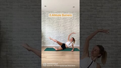 5 Sleek Workout Moves in 5 minutes. Full Body Workout for strength, tone and energy #balletfitness