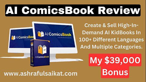 AI ComicsBook Review - Create Comic Books & FlipBooks (AI ComicsBook App By Ashwath Shivaram)