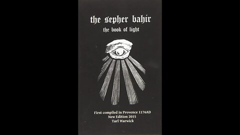 The Sepher Bahir The Book of Light Pages 42-62