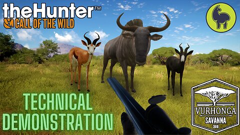 Technical Demonstration, Vurhonga Savanna | theHunter: Call of the Wild (PS5 4K)