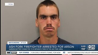 Ash Fork firefighter accused of multiple arsons