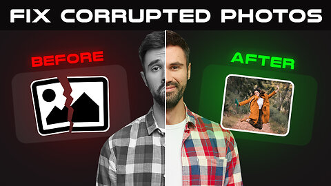 2 Ways to Fix Corrupted Photos in 2024 | Corrupted Picture Repair