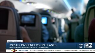 Phoenix flight forced to turn around due to unruly passenger