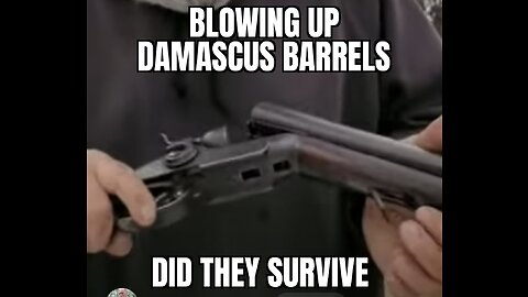 Blowing up damascus barrels did they service?