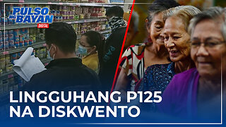 Lingguhang P125 na diskwento para sa senior citizen at PWD