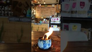 This Homemade Candle is made with Toilet Tissue, Used Oil and Salt