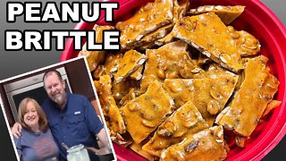PEANUT BRITTLE, A Favorite Christmas Treat An Easy 7 Ingredient Recipe