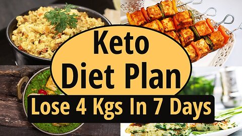 Keto Diet Plan For Fast Weight Loss | Lose 4 Kgs In 7 Days] Ketogenic Diet Meal Plan