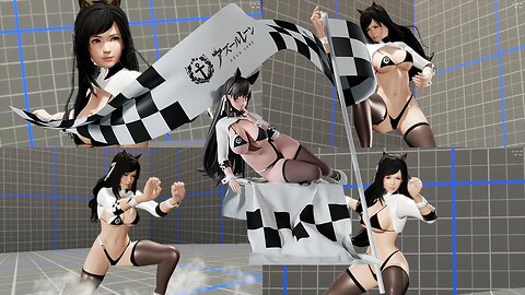 Dead or Alive 6 mod showcase DoA6 Atago Race Queen 凄艶のマックススピード Stunning Speedster by PerfectDark023