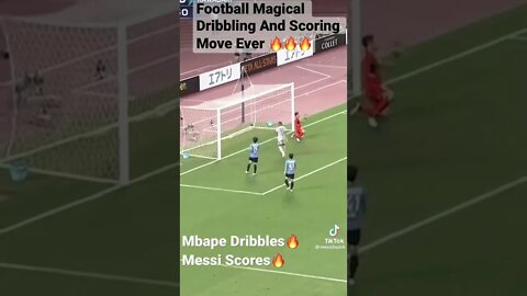 Football Magical Dribbling And Scoring Move Ever 🔥🔥🔥#shorts - @messi2quick