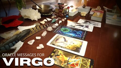 Tarot & Oracle Messages For Virgo, BECOMING LIGHTER FROM DROPPING SOMETHING HEAVY, Crystal Heart