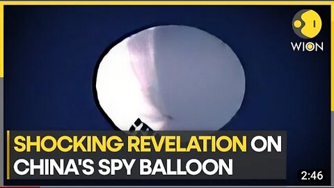 Chinese spy balloon gathered intelligence on US military sites: Report | Latest English News | WION