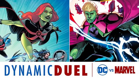 Miss Martian vs Hulkling