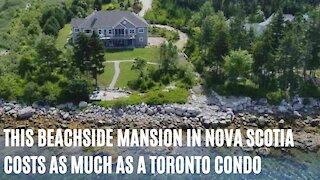 Beachside Mansion For Sale In Nova Scotia Costs The Same As A Toronto Condo
