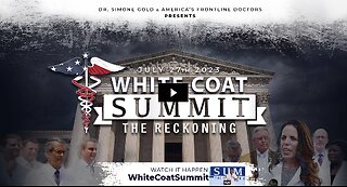 Dr Simone Gold and America's Frontline Doctors. The White Coat Summit 2023
