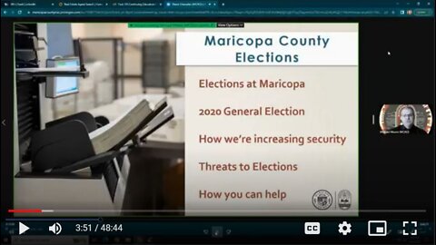 Maricopa County Recorder's Office Propaganda Video Claiming The Voting Machines Are Safe, Secure & Their Election Process Is One Of The Best + A Warning The Election Could Be A Violent Event Due To MAGA Republicans - ALL MIS/DIS/MAL INFORMATION