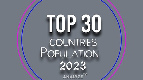 Top 30 COUNTRIES Acc. to their POPULATION