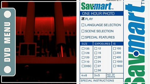 One Hour Photo - DVD Menu