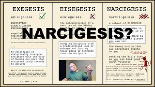 NARCIGESIS | The single biggest problem with Christianity