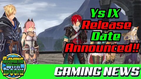 Ys IX RELEASING in February 2021 for PS4 | Gaming With Spoons