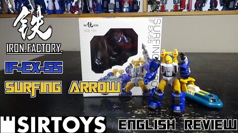 Video Review for Iron Factory - IF EX-55 - Surfing Arrow