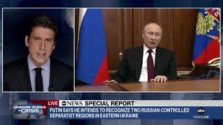 ABC News Special Report on latest on Russian threats to Ukraine