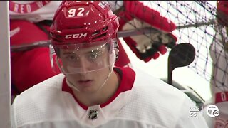 Red Wings call up 2022 first round pick Marco Kasper