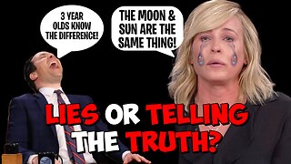 WOKE comedienne DOESN'T know the difference between the Sun & The Moo! What?!