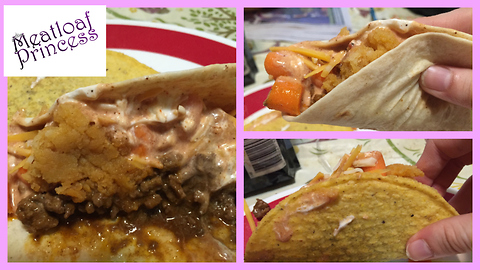 Meatloaf Taco Hybrid! #tacotuesday