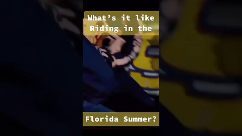 What’s it like riding in the Florida Summer? #motorcycle #bikelife #shorts