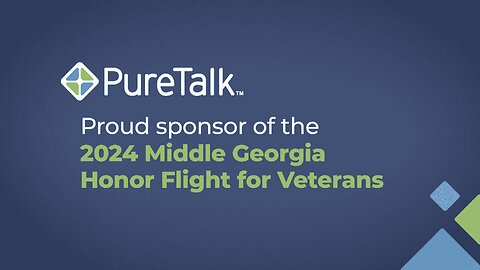 PureTalk | Proud Sponsor of the Middle Georgia Honor Flight