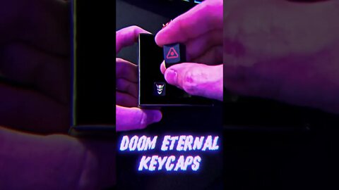 Doom Eternal Keycap Unboxing #doom #doometernal #keycap #bethesda #idsoftware