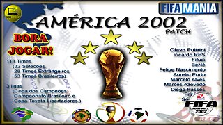 COMO BAIXAR E INSTALAR PATCH AMERICA 2002 #fifa #semedissaum #games