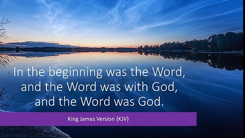 John 1:1 All Current English Versions