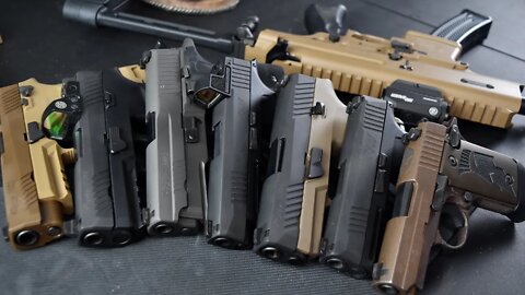 Full Sig Sauer Line Up And Comparison