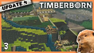 New Industry Planned As More Power Goes Up | Timberborn Update 4 | 3