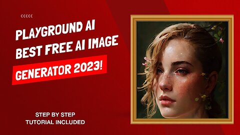 Best FREE AI Image Generator 2023 - Playground AI - Detailed Tutorial