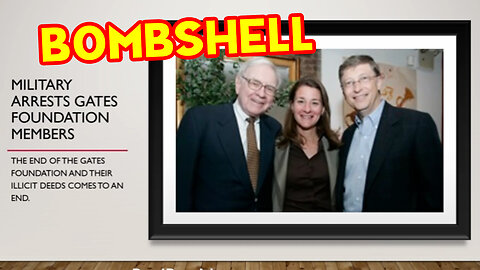 Bombshell! u.s. Military Arrests Gates Foundation Members for Treason
