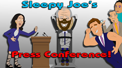 Sleepy Joe Biden Does a "Press Conference"