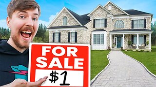 I Give A HOUSE Away For $1 🏡 | MrBeast