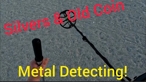 Silvers on the Beach • Metal Detecting Minelab Equinox • Florida Treasure Hunt