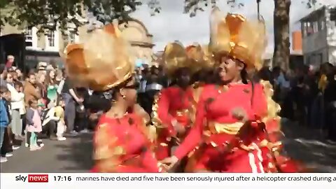 Notting hill carnival marks 75th anniversary of Empire Windrush