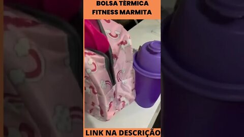 Bolsa Térmica Fitness Marmita Viagem Nécessaire Eco Moda