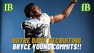 Bryce Young Commits To Notre Dame!
